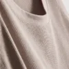 Geripptes Tanktop aus Baumwollmischung