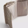 Gesteppte Geldbörse mit Initialen