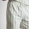 Gestreifte Schlafanzug-Shorts Gestreifte Schlafanzug-Shorts