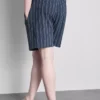 Gestreifte Schlafanzug-Shorts Gestreifte Schlafanzug-Shorts
