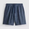 Gestreifte Schlafanzug-Shorts Gestreifte Schlafanzug-Shorts