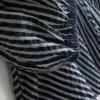 Gestreifte Seersucker-Bluse mit Puffärmeln von Paula Echevarría Gestreifte Seersucker-Bluse mit Puffärmeln von Paula Echevarría