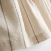 Gestreifte Shorts aus Baumwollmischung