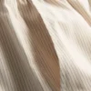 Gestreifte Shorts aus Baumwollpopeline Gestreifte Shorts aus Baumwollpopeline