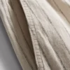 Gestreifte Shorts aus Leinenmischung Gestreifte Shorts aus Leinenmischung