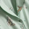 Gestreifter Boyfriend-Schlafanzug „Bambi“ von Disney