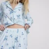 Gestreifter Boyfriend-Schlafanzug mit Stitch von Disney