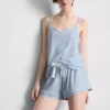 Gestreifter Cami-Shorty-Schlafanzug