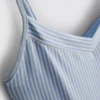 Gestreifter Cami-Shorty-Schlafanzug