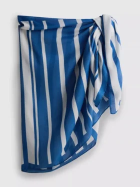 Gestreifter Strand-Sarong