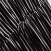 Gestreiftes Mini-Hemd-Kleid mit Stufenschnitt Gestreiftes Mini-Hemd-Kleid mit Stufenschnitt