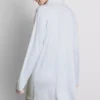 Gestreiftes Oversize-Boyfriend-Nachthemd
