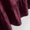Gestreiftes Tanktop mit Peplum-Saum