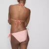 Gestreiftes Triangel-Bikini-Oberteil mit Seestern-Motiv Gestreiftes Triangel-Bikini-Oberteil mit Seestern-Motiv