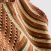 Gestricktes Tanktop mit geschwungenem Stich