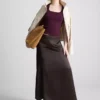 Gestricktes Tanktop mit quadratischem Ausschnitt