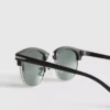 Getönte Clubmaster-Sonnenbrille