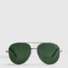 Getönte Piloten-Sonnenbrille
