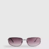 Getönte Wrap-Around-Sonnenbrille Getönte Wrap-Around-Sonnenbrille