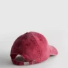 Gewaschene, bestickte Baseballkappe