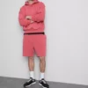 Gewaschene Shorts mit Gummizug Gewaschene Shorts mit Gummizug