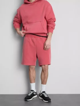 Gewaschene Shorts mit Gummizug
