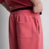 Gewaschene Shorts mit Gummizug Gewaschene Shorts mit Gummizug