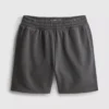 Gewaschene Shorts mit Gummizug Gewaschene Shorts mit Gummizug