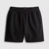 Gewaschene Shorts mit Gummizug Gewaschene Shorts mit Gummizug