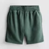 Gewaschene Shorts mit Gummizug Gewaschene Shorts mit Gummizug