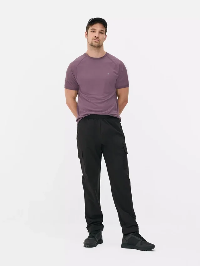 Gewebte Cargo-Jogginghose Gewebte Cargo-Jogginghose