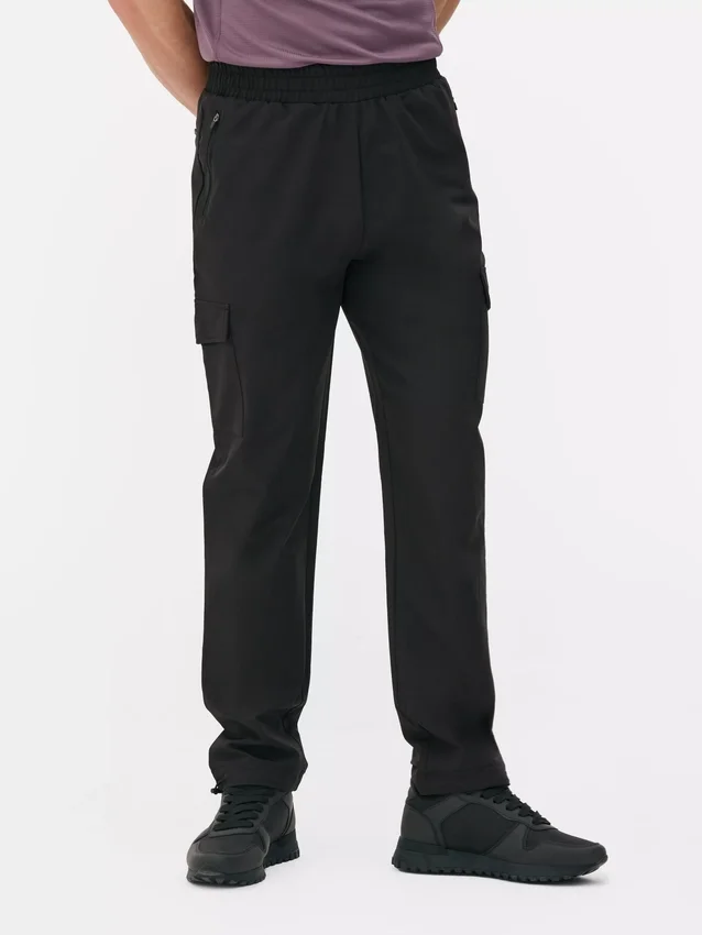 Gewebte Cargo-Jogginghose Gewebte Cargo-Jogginghose