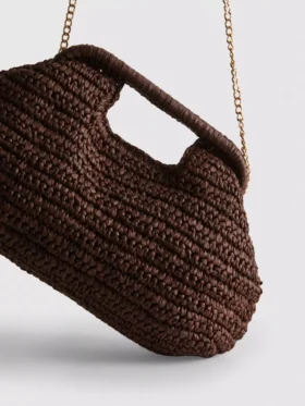 Gewebte Clutch