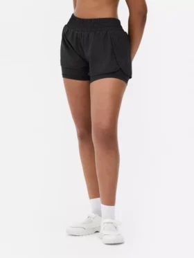 Gewebte Laufshorts