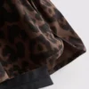 Gewebte Laufshorts mit Leopardenmuster Gewebte Laufshorts mit Leopardenmuster