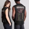 „Ghost“-T-Shirt mit kurzen Shorts