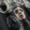 „Ghost“-T-Shirt mit kurzen Shorts