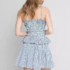 Gingham-Cami-Top mit gerafftem Peplum Gingham-Cami-Top mit gerafftem Peplum