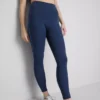 Glatte, stützende Active-Leggings mit Pipe-Detail Glatte, stützende Active-Leggings mit Pipe-Detail
