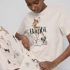 Grafik-Schlafanzug aus Baumwollmischung von Disney