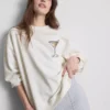 Grafisches Martini-Sweatshirt mit hohem Baumwollanteil Grafisches Martini-Sweatshirt mit hohem Baumwollanteil