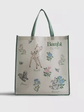 Große wiederverwendbare Disney-Bambi-Einkaufstasche