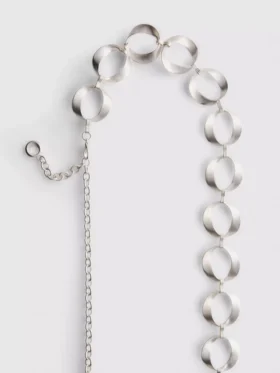 Gürtel mit ovaler Gliederkette