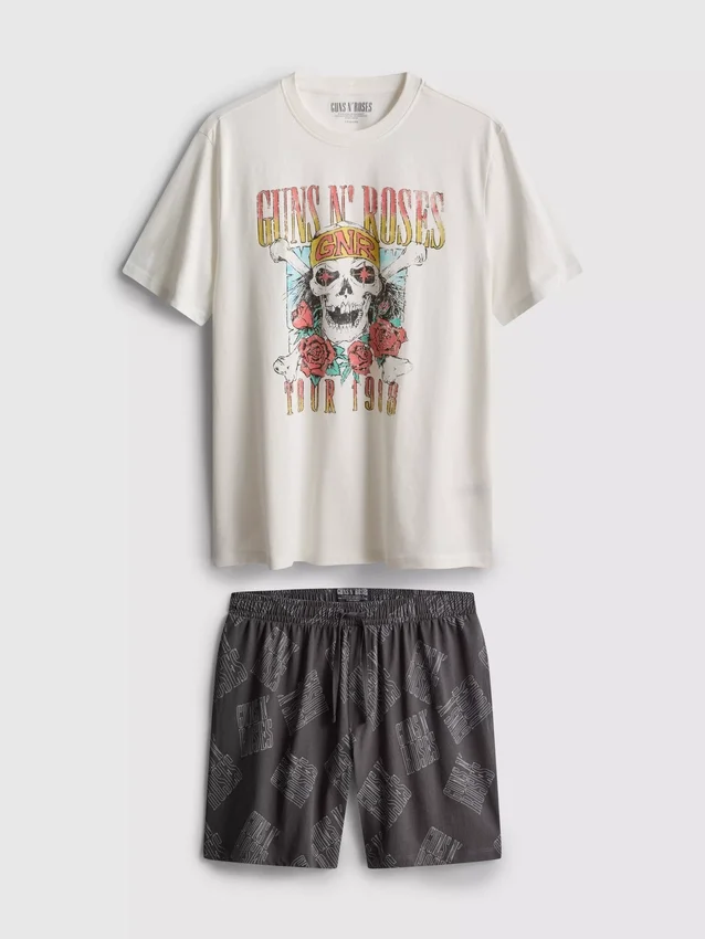 Guns N’ Roses – Kurzer Schlafanzug Guns N’ Roses – Kurzer Schlafanzug