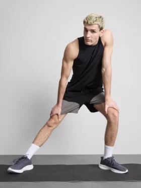 Gym-Shorts im Color-Block-Design