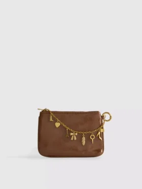 Handtasche mit Anhänger-Detail