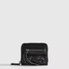 Handtasche mit Reißverschluss im Used-Look