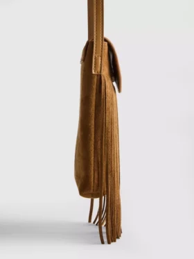 Handytasche mit Fransen