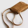 Handytasche mit Fransen