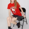 Hello Kitty Baumwoll-T-Shirt „Relaxed Strawberry“